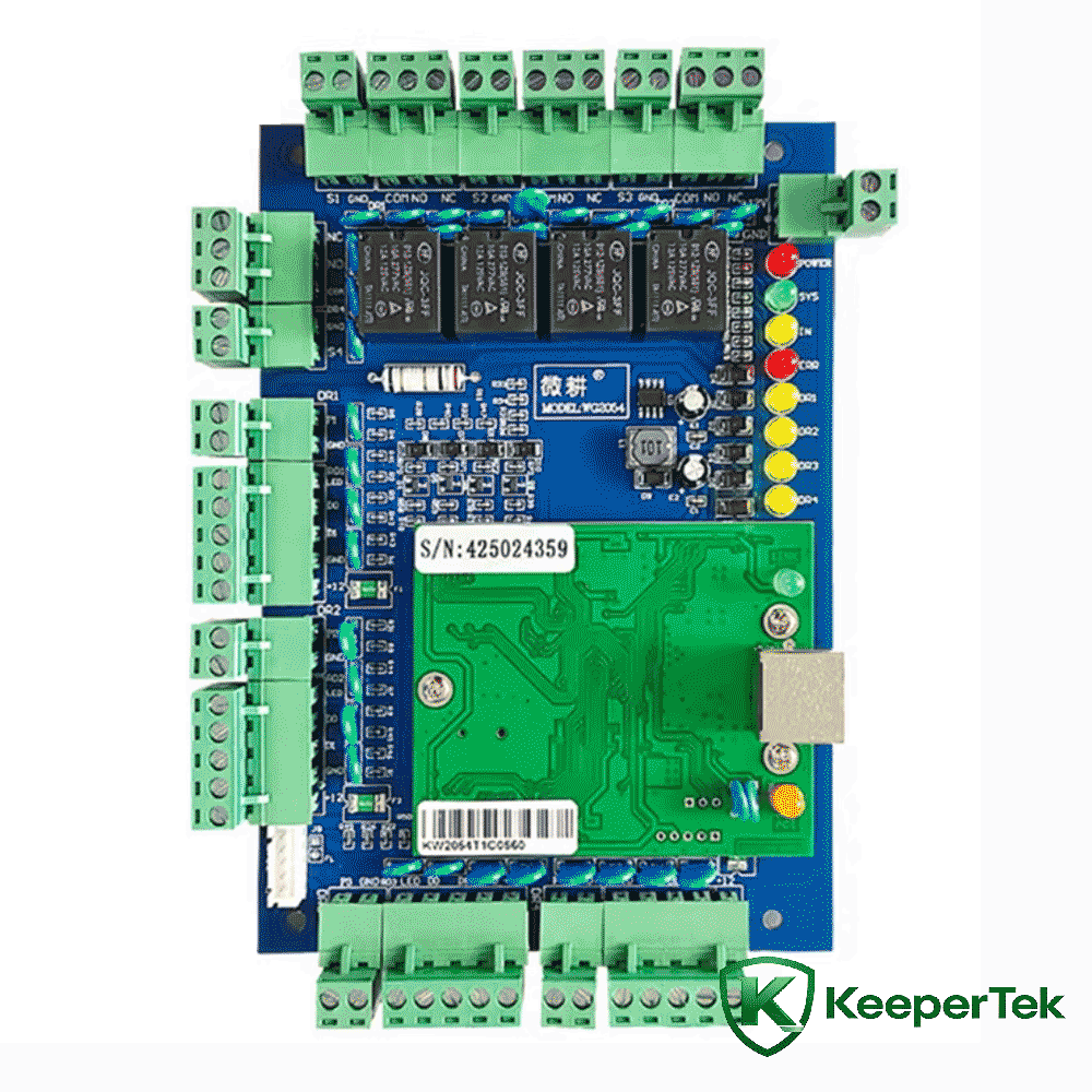 Controller voor eenrichtingstoegang met vier deuren KT-WG03