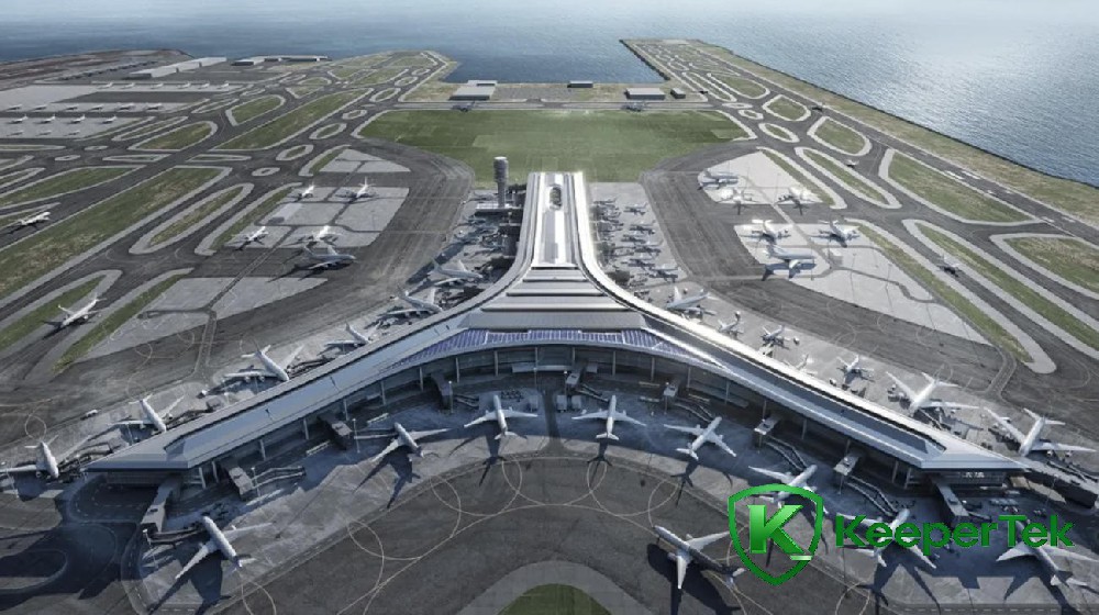Terminal 2 van de internationale luchthaven van Hongkong